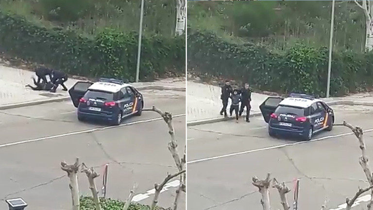 madrid police