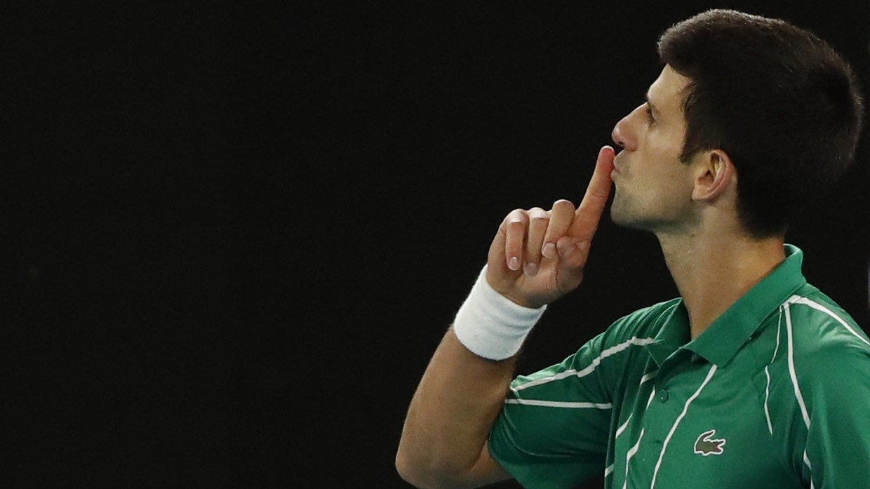 Tennis star Novak Djokovic