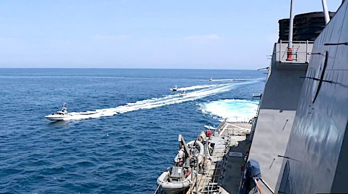 Iranian gunboats