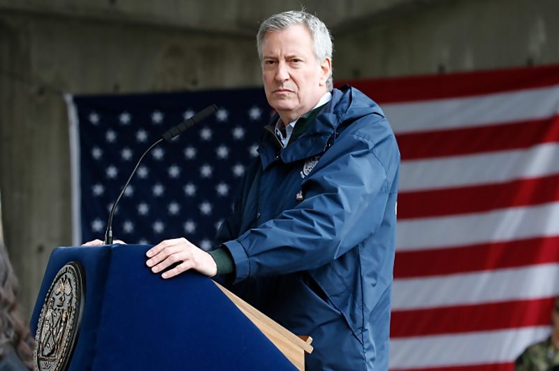 de blasio coronavirus snitch line