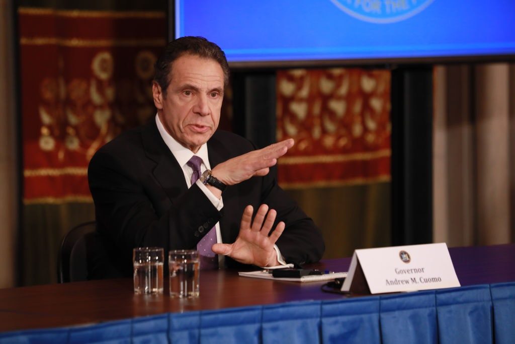 Click to enlarge Governor Andrew Cuomo