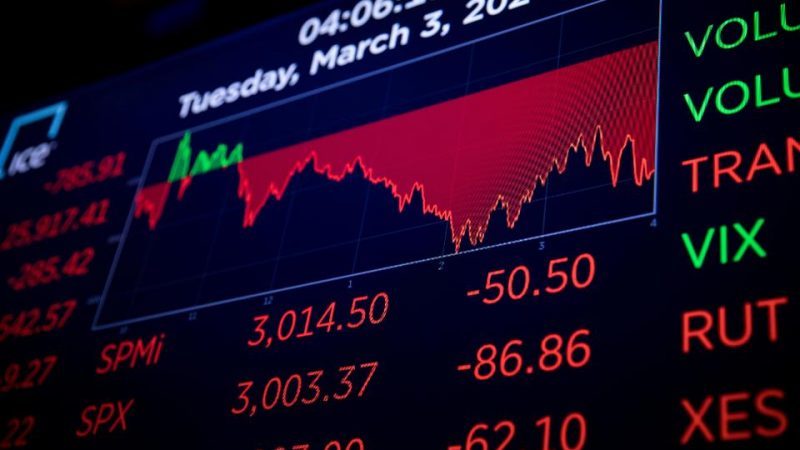 Click to enlarge stock market