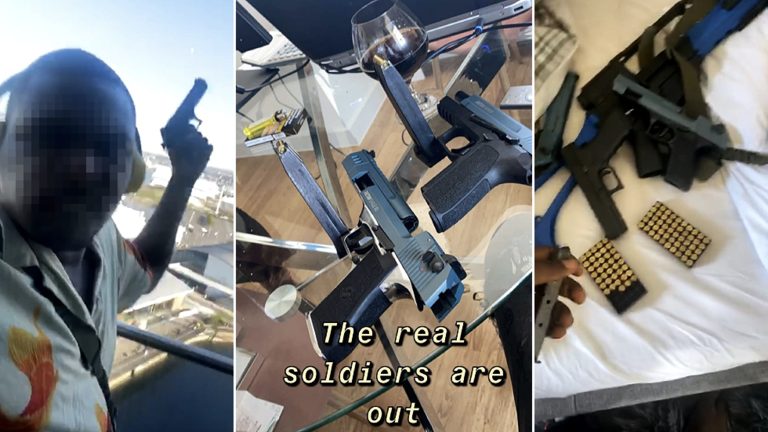 uk gunman roof