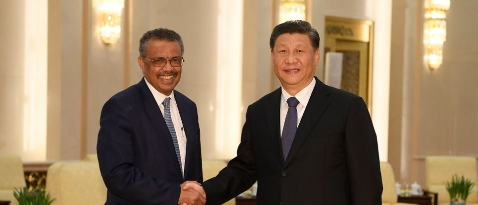 WHO Chief Tedros Adhanom Ghebreyesus Xi Jinping