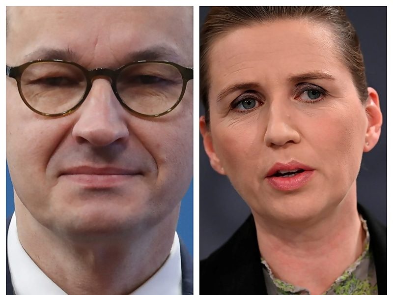 poland Morawiecki denmark Frederiksen prime minister