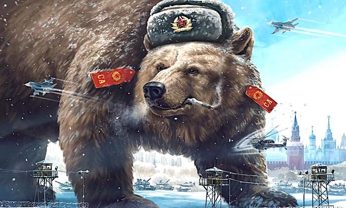 Click to enlarge Russian bear