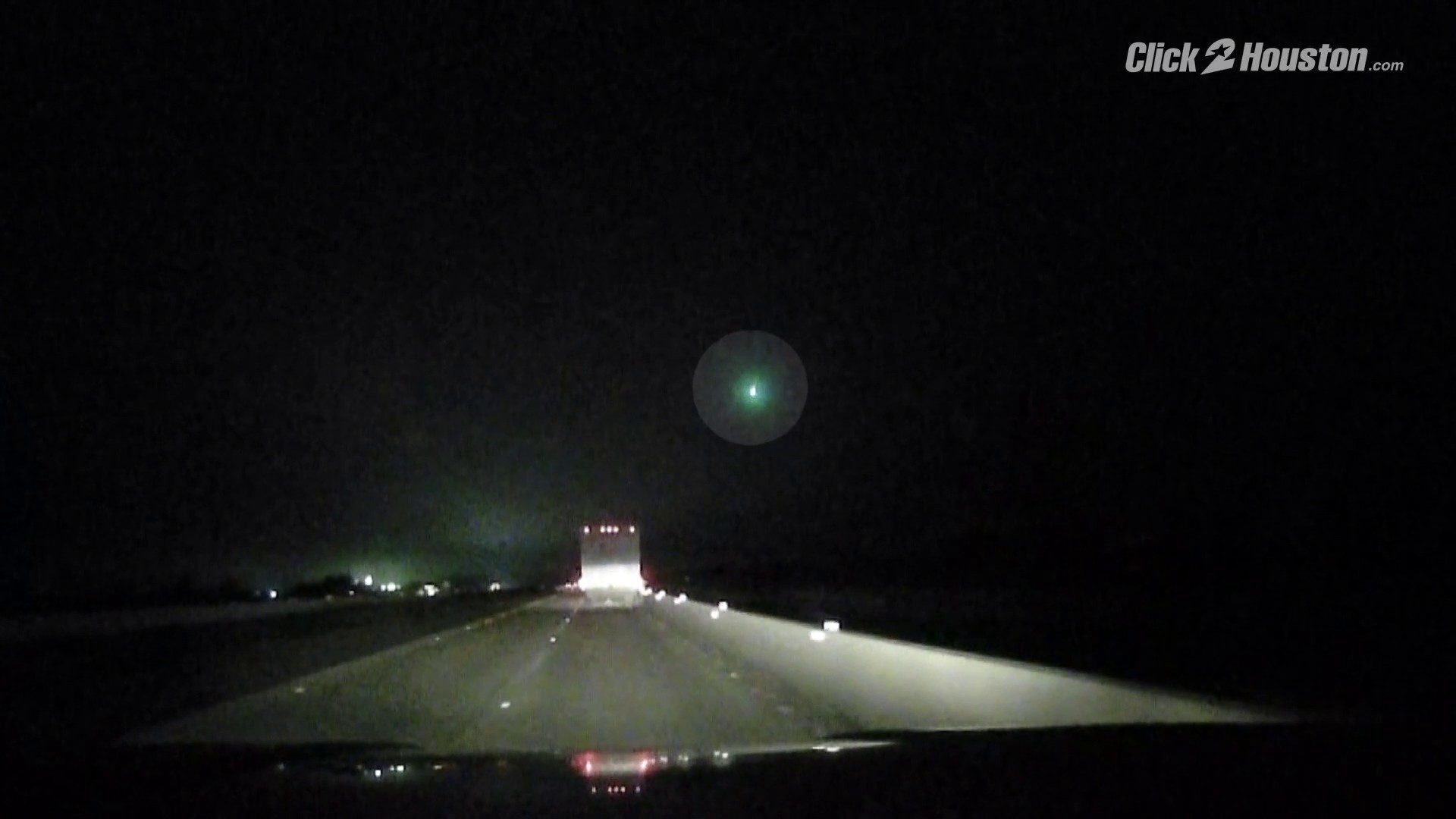 Fireball over Beasley, TX