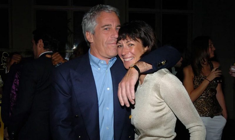 Click to enlarge Ghislaine Maxwell with Jeffrey Epstein