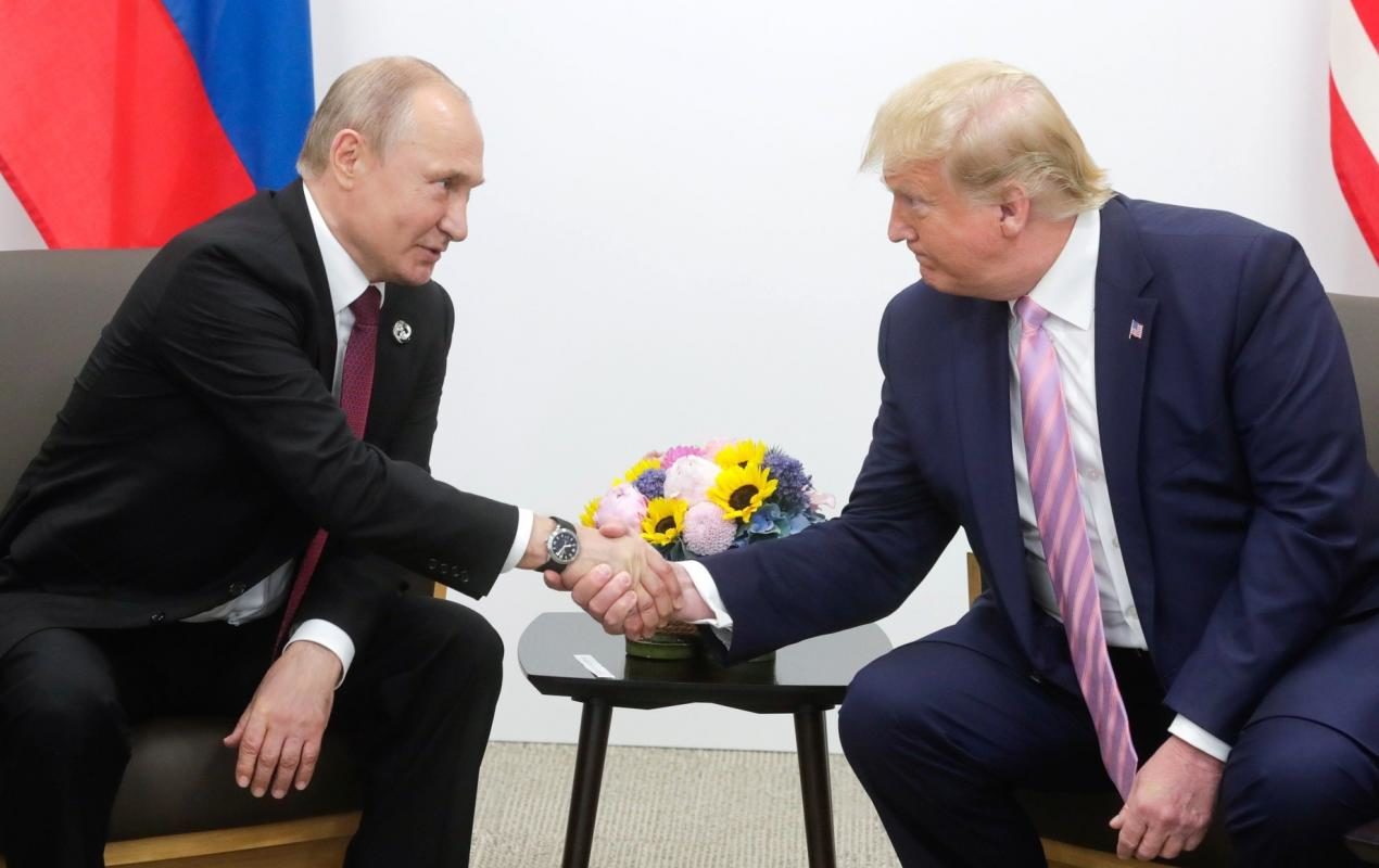 President Trump and Vladimir Putin