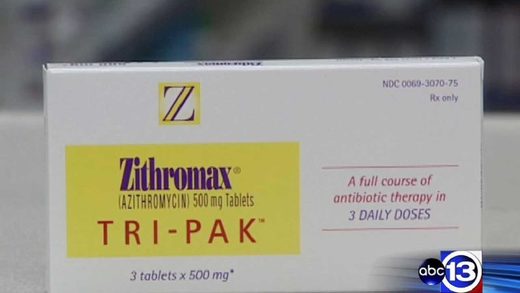 Azithromycin (hydroxy-chloroquine's sidekick) is apparently far more than an antibiotic