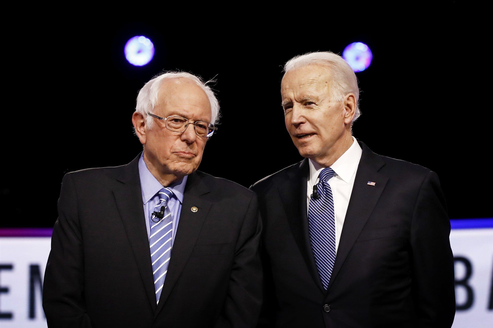 Sanders biden debate
