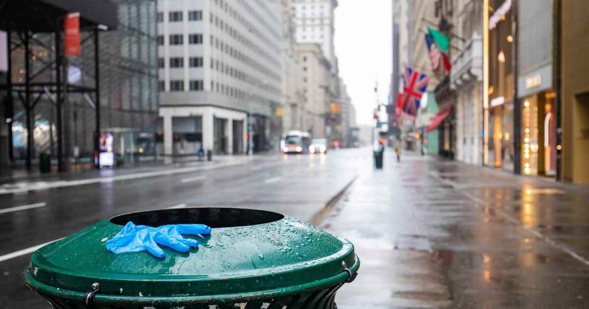 Click to enlarge quarantine lockdown new york