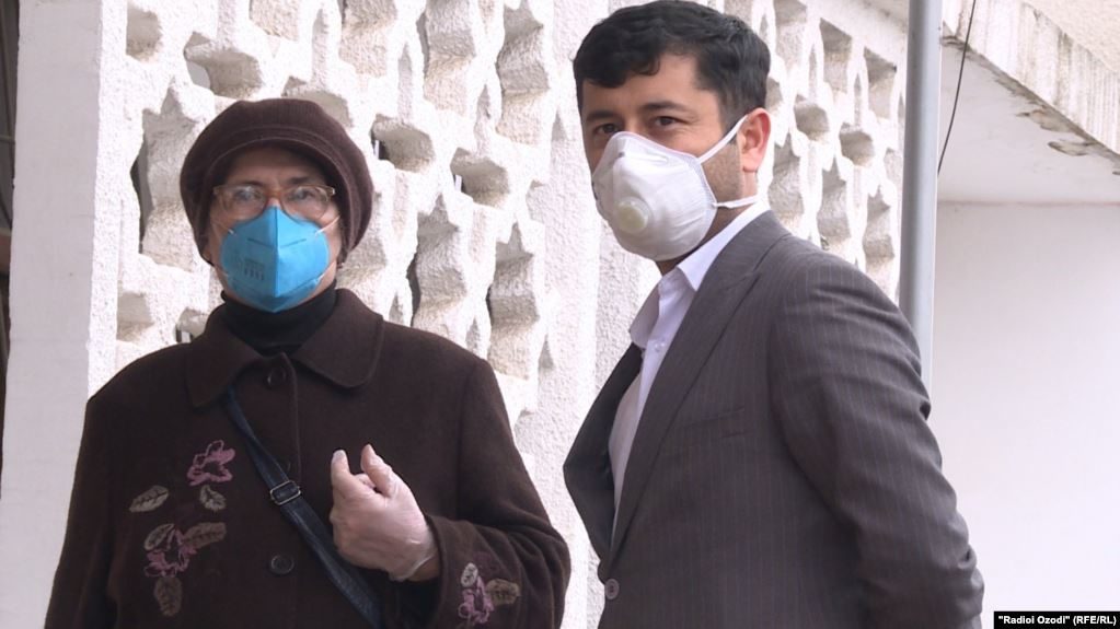 Tajikistan citizens coronavirus masks