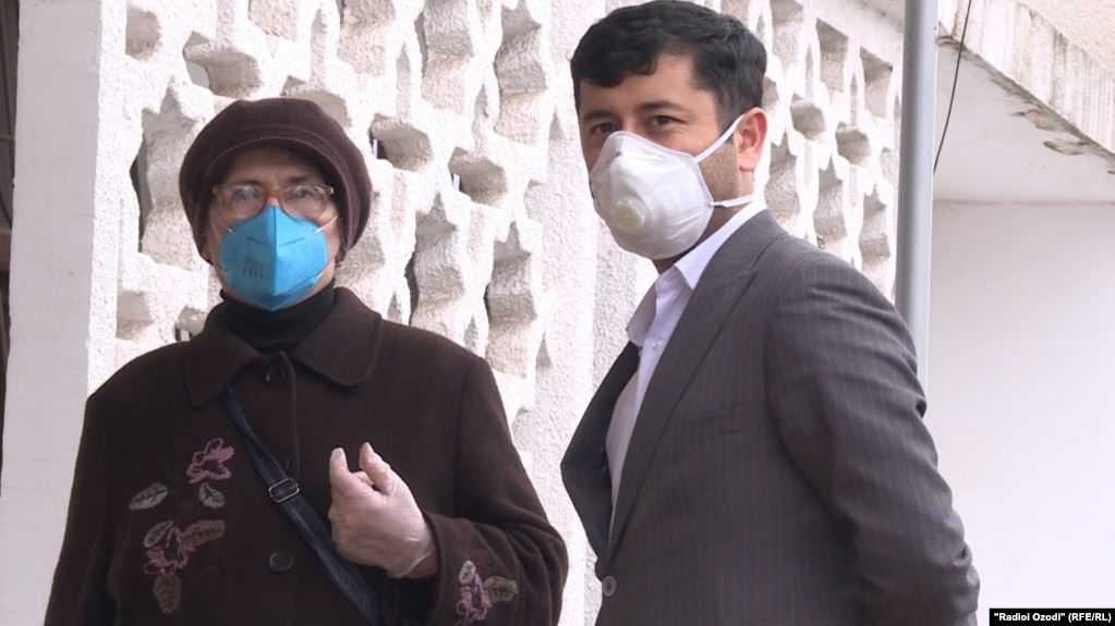 Tajikistan citizens coronavirus masks