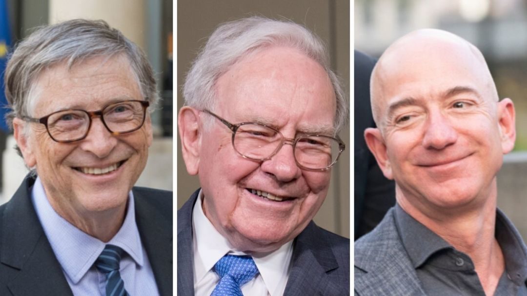 Click to enlarge Gates Buffet Bezos