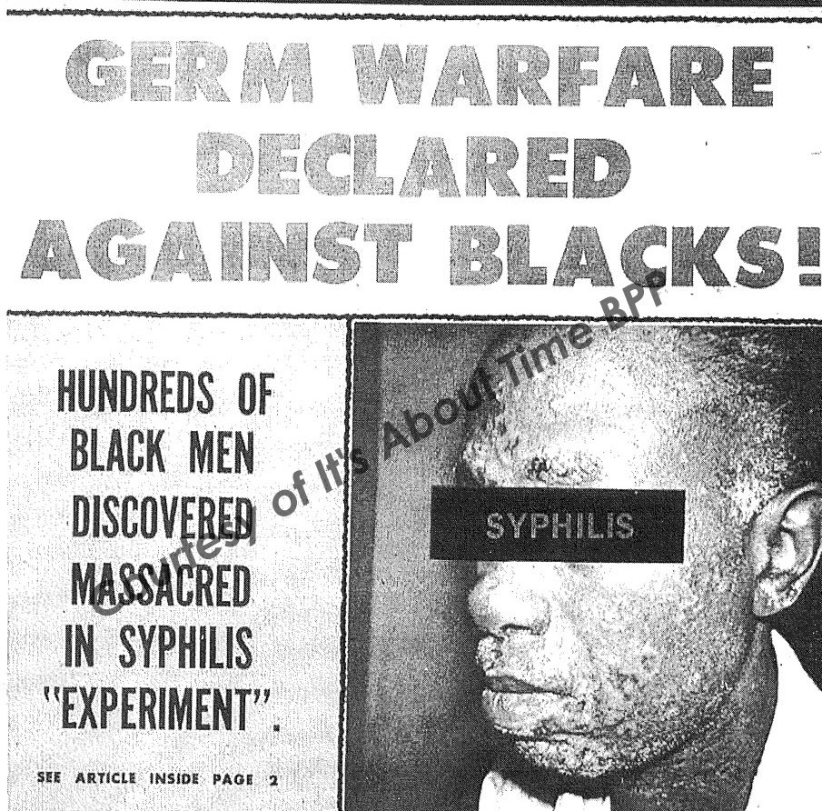 tuskegee experiment syphilis