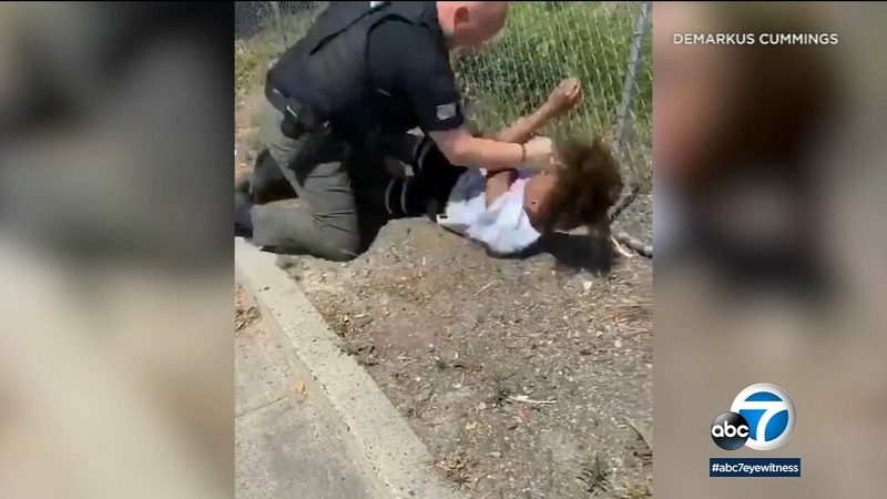 Click to enlarge California cop assaulting 14yo