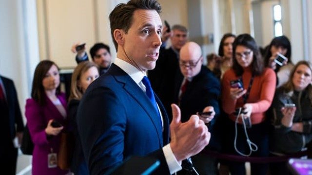 Click to enlarge Sen. Josh Hawley