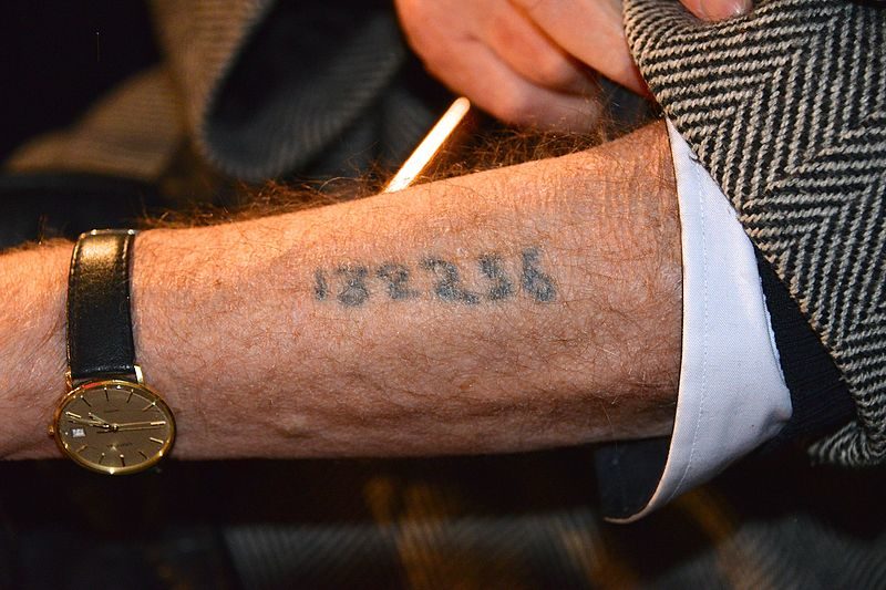 Holocaust tattoo