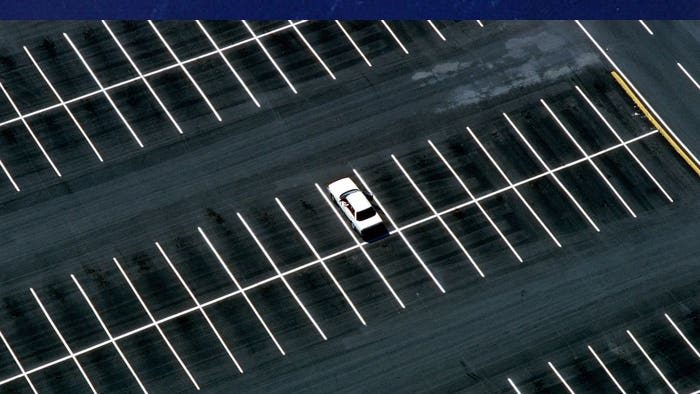 car in lot