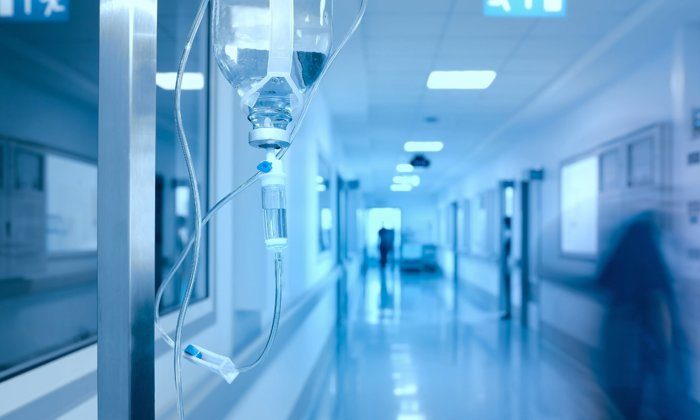 Click to enlarge Empty hospital