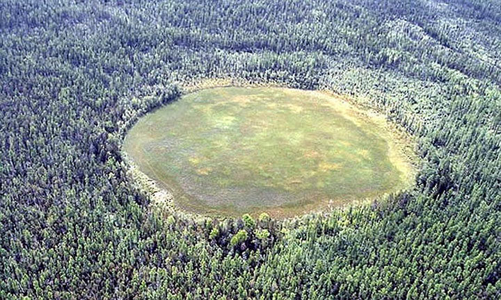 Click to enlarge Tugunska site present day