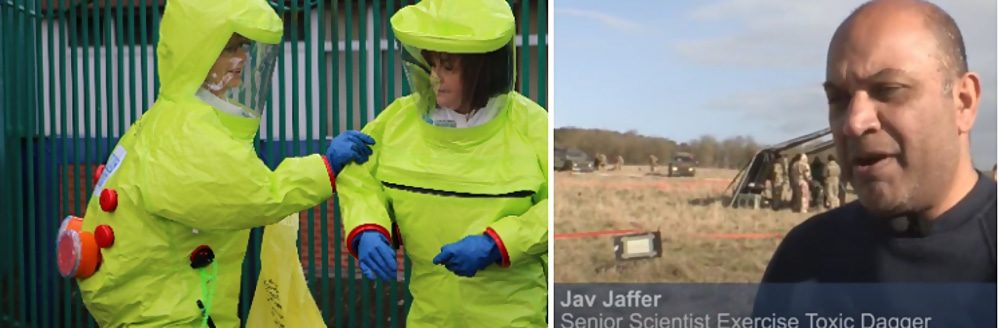 salibury chemical attack exercise Royal marine