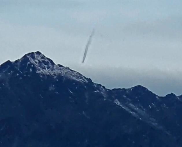 Meteor over the Remarkables