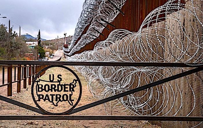 Click to enlarge border fence