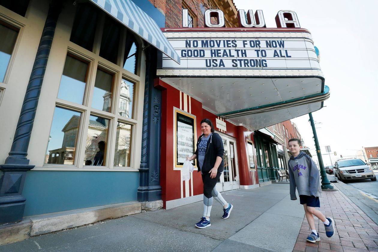 Click to enlarge closed theater lockdown