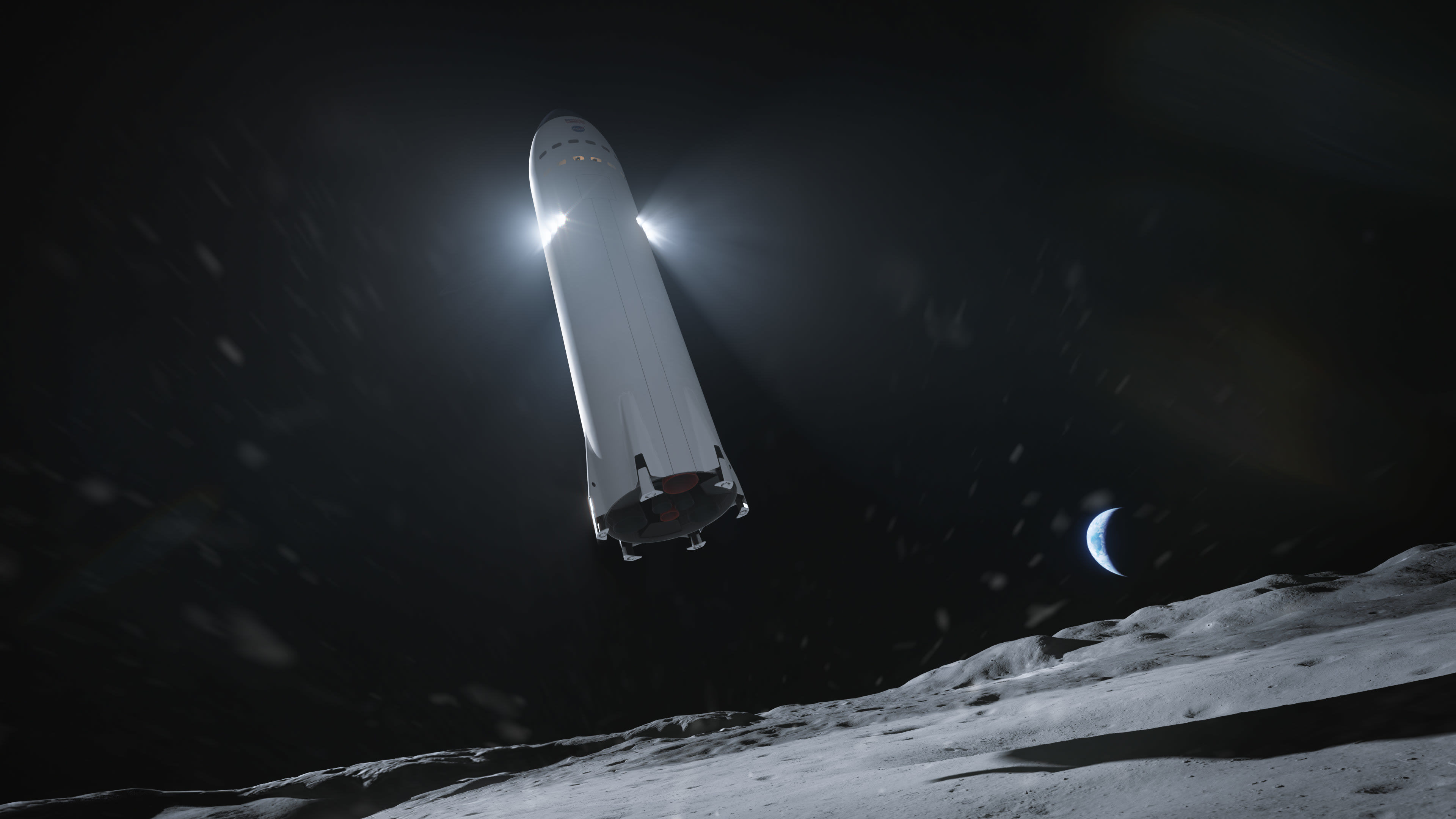 Click to enlarge SpaceX rocket