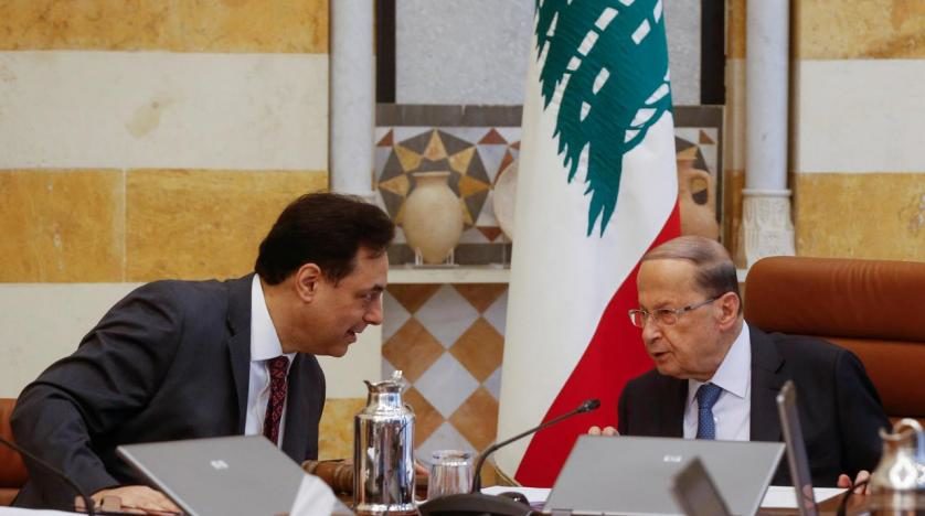 Hassan Diab Michel Aoun lebanon