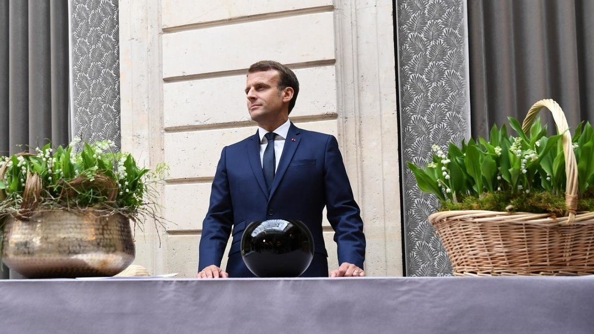 Click to enlarge Macron