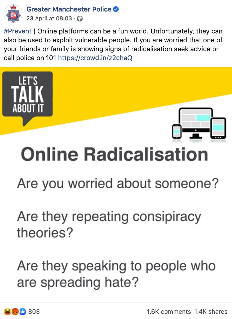 manchester police facebook