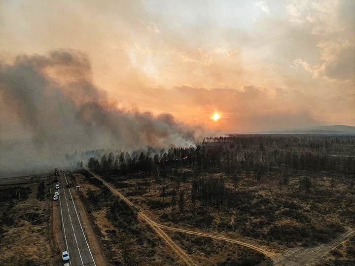 Wildfires Siberia