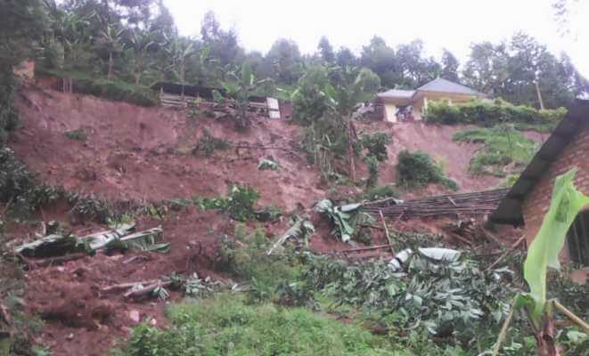 PART OF THE AREA DESTROYED BY
