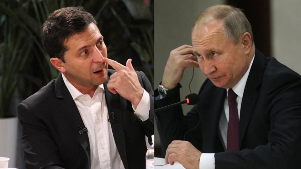 Zelensky Putin