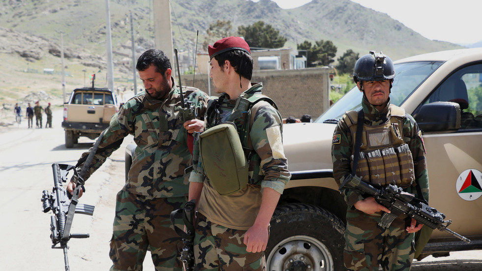 Afghan National Army soldiers