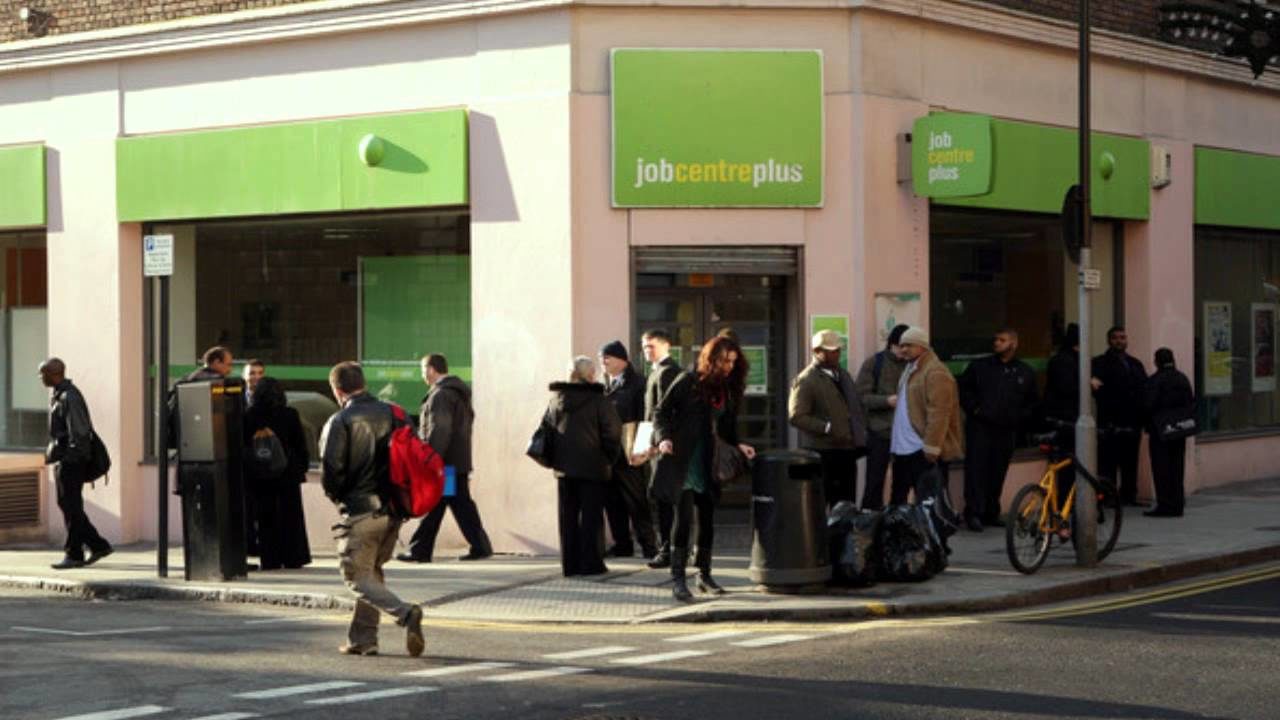 Click to enlarge UK job centre