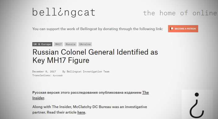 bellingcat propaganda MH17