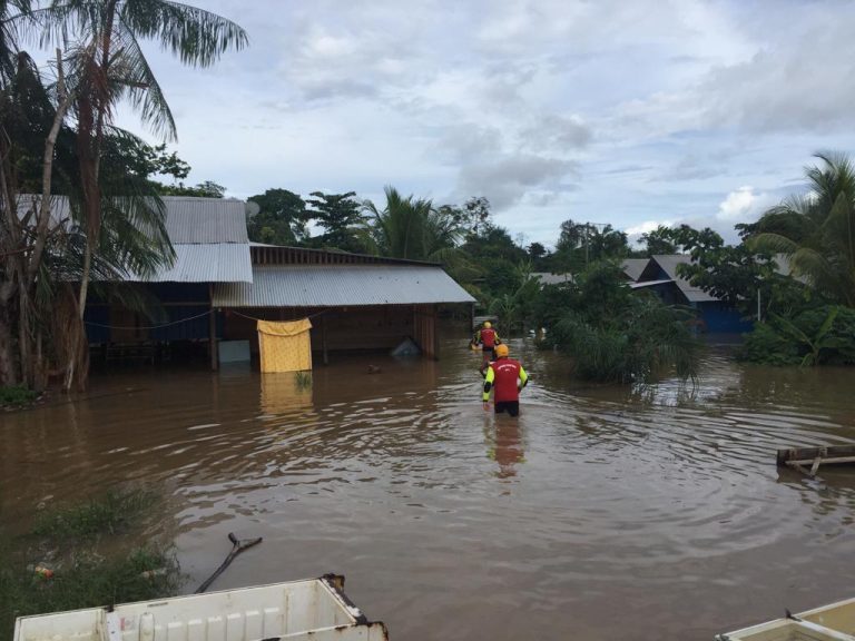 Floods in French Guiana 03 May 2020.
