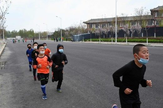 Two boys drop dead in China while wearing masks during gym class