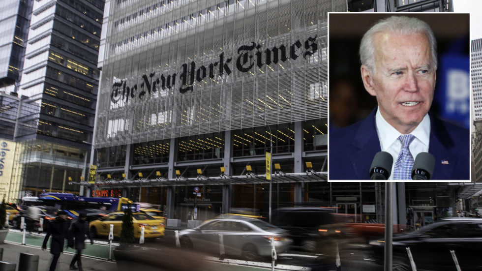 Click to enlarge New York Times, Joe Biden