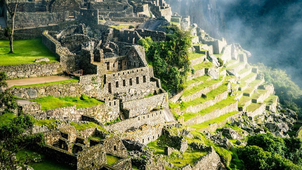 Click to enlarge Machu Picchu in Peru