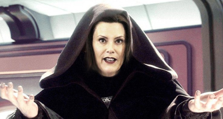 Click to enlarge michigan whitmer lockdown star wars