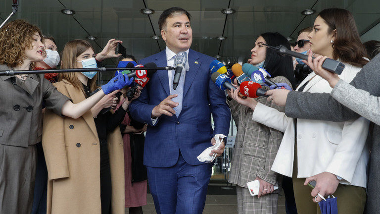 Click to enlarge Saakashvili