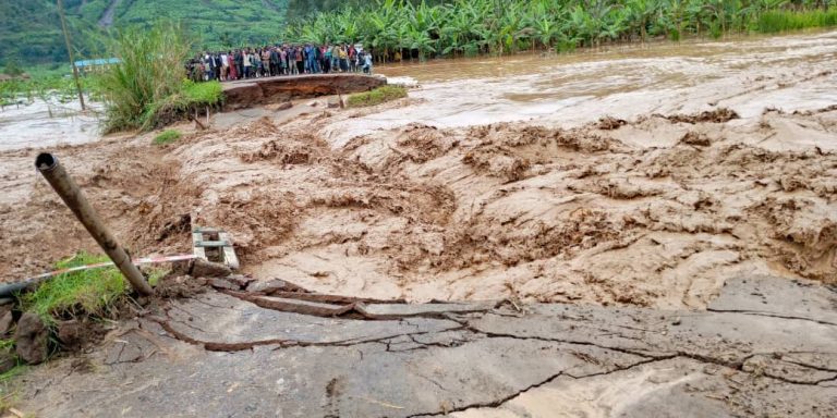 Floods in Northern Province, Rwanda, after heavy rainfall 06 to 07 May 2020.