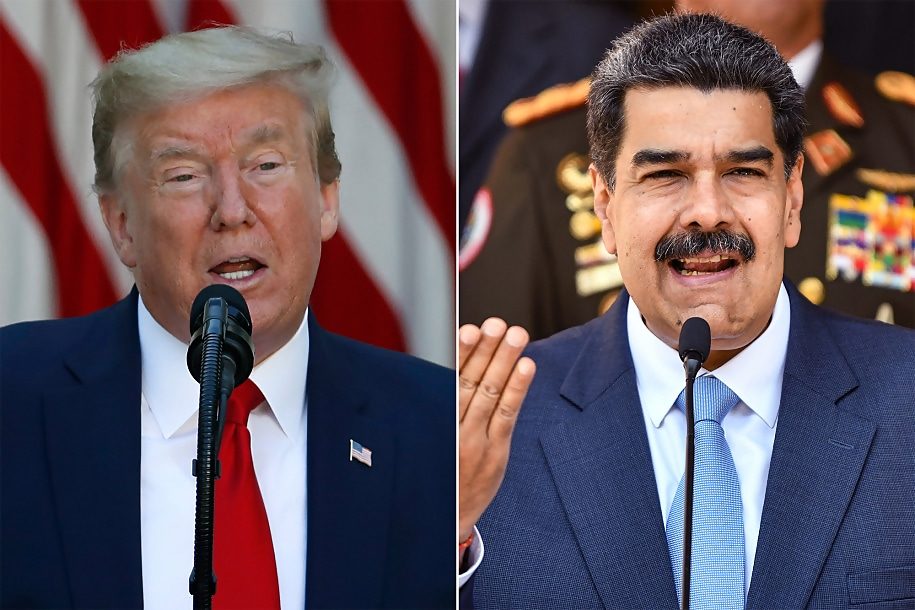 Click to enlarge Trump Maduro