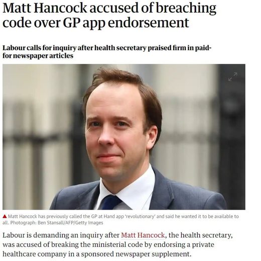 Matt Hancock