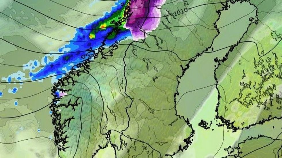Click to enlarge snow map